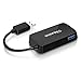 Aluratek 4-Port USB 3.1 SuperSpeed Hub with Attached Cable (AUH2304F)