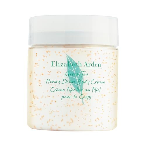 Elizabeth Arden - Green Tea Honey Drops, Crema Corporal, con Gotas de Miel y Extracto de Té Verde, Revitaliza e Hidrata la Piel, Refresca y Alivia, Regenera hasta la Piel más Seca