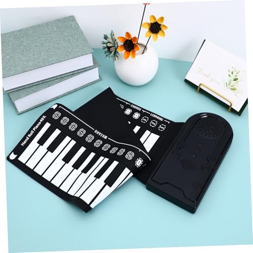 49 rouleau de piano portable piano numérique clavier pour les enfants main piano enfants piano debutant piano électronique portatif piano à clavier en silicone Gel de silice Black JOINPAYA - Les Beatles, Paul McCartney, John Lennon, RIngo Starr, George Harrison 49 rouleau de piano portable piano numérique clavier pour les enfants main piano enfants piano debutant piano électronique portatif piano à clavier en silicone Gel de silice Black JOINPAYA – Image 5