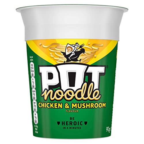 Pot noodle al pollo e funghi 90g