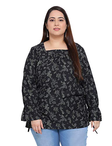 Image of oxolloxo Women Boat Neck Long Sleeves Printed Tops