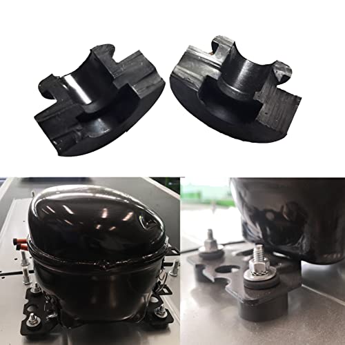 Byrub 12 Pack Rubber Feet,High Damping Vibration Damping Rubber Ring For Electric Motor,Refrigeration Compressor,Quiet Vibration Reduction Place thumb #3