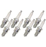 HOTOSaike 8 Pack Replacement Standard Spark Plug for NGK BR9ES Compatible with Autolite 3702 3703 40