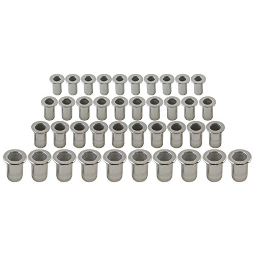 3 4 5 and 6mm Alu Nut Serts Riveting Threaded Inserts Blindnut Rivnut 40 PC