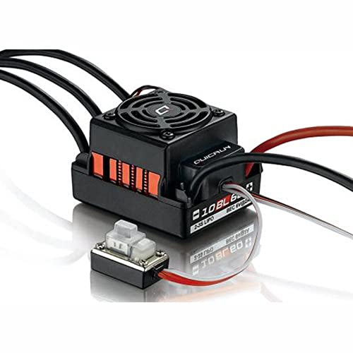 QuicRun WP 10BL60 Brushless Waterproof 60A ESC for 1/10 RC Car Buggy Truck Monster Truggy Rock Crawler