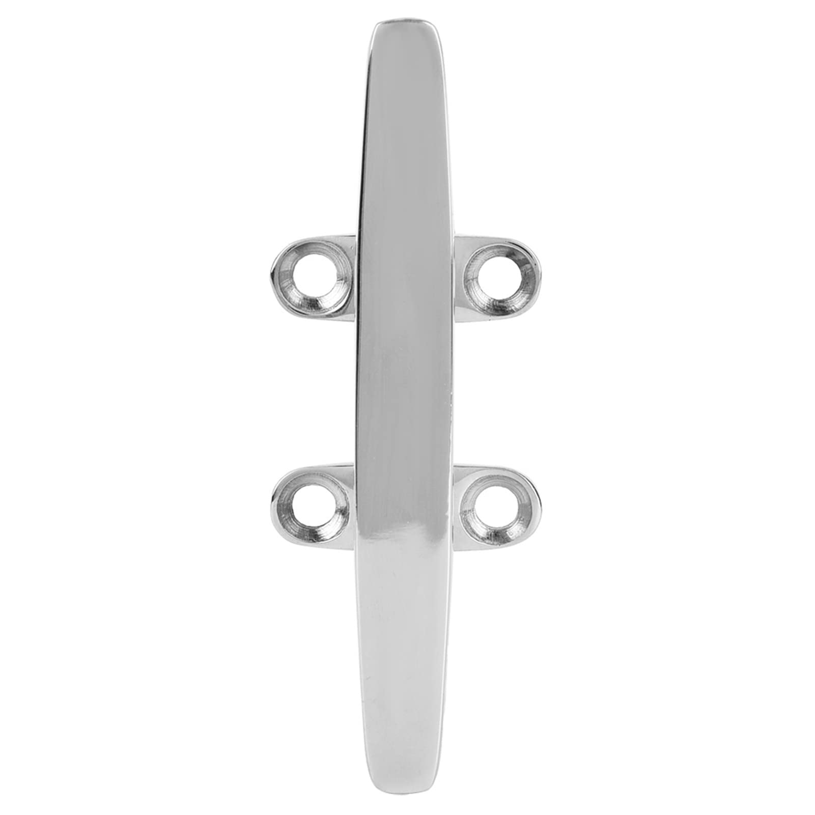 Ymiko Boat Cleats, Dock Cleat Mirror Polished Boat Light Accessory Stainless Steel Boat Cleat Boat Dock Cleats Base Cleat Marine Rope Base (4 Inch)