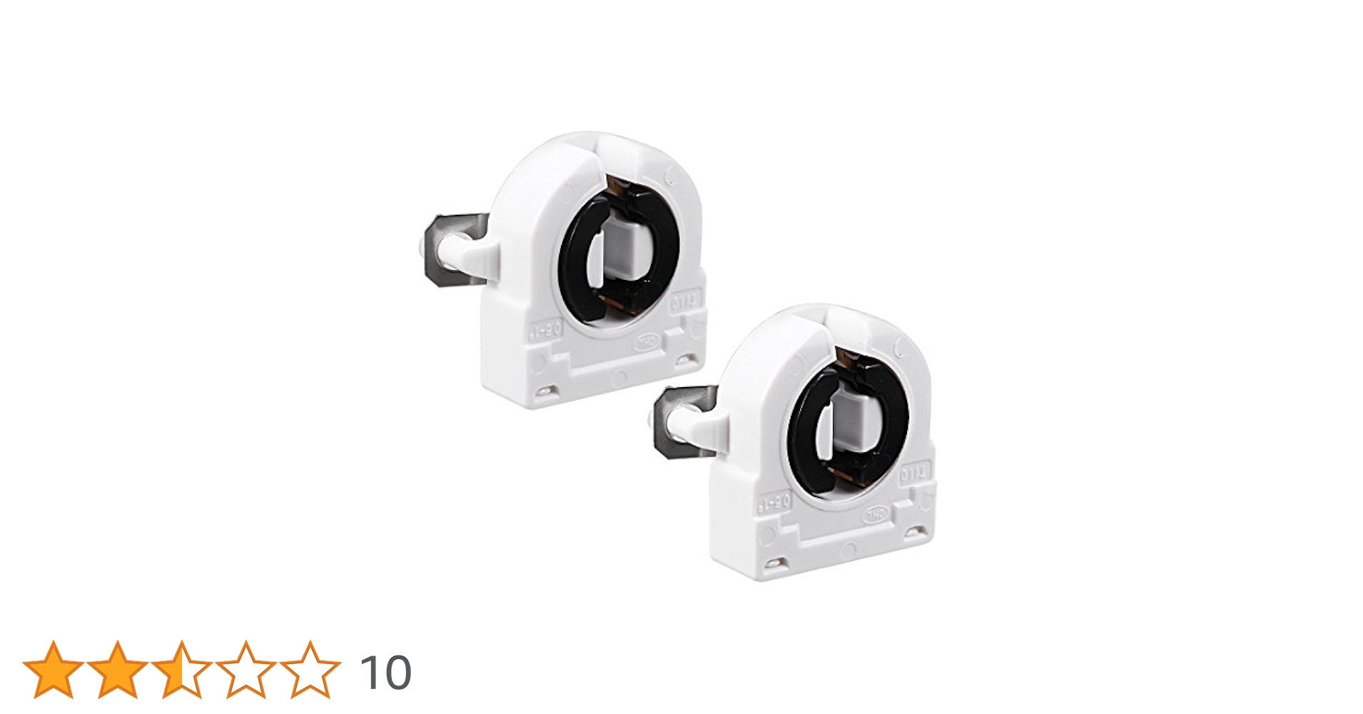Amazon.co.jp: uxcell T8 蛍光灯ホルダー ランプソケット G13