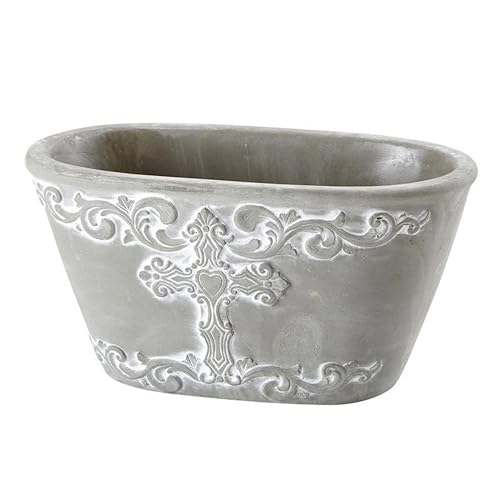 Avalon Gallery Garden Planter Stone-Resin 9