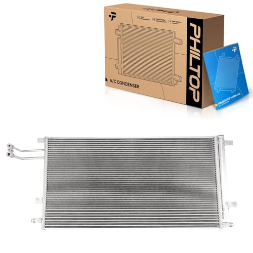 PHILTOP Air Conditioning A/C Condenser for Hyundai Sonata 2006-2010