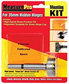 Measure Pro Hidden Hinge Mounting Kit 35mm