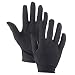WTSHOP 20 Pairs Black Working Glove,Lightweight Soft Protective Working Glove,Black Cotton Gloves Work Gloves for Ceremony