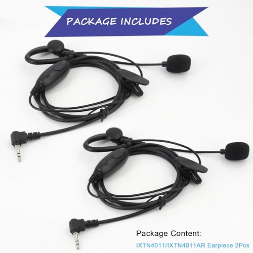 Auricular IXTN4011 IXTN4011AR compatible con Motorola Talkabout T400 T800 MR350R 7