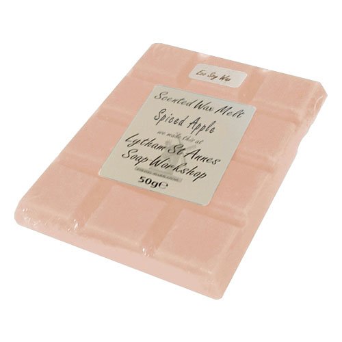 Lytham St Annes Soap Workshop Spiced Apple Eco Soy Wax Melt Bar
