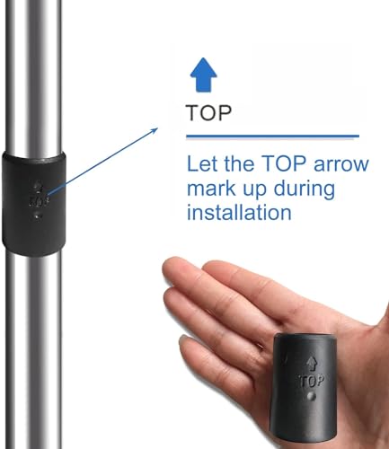 image for Takngjd Wire Shelf Clips - 36 Pack Plastic Metal Shelf Clips, 1 Inch W