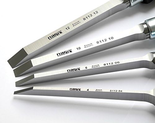 Chisel / Mortise Chisel Set - 4 / 6 / 10 / 12 mm - for Mortises