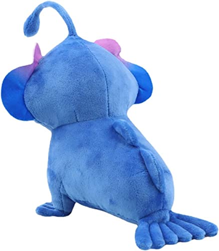 Sea Beast Plush Toy, Blue Lantern Fish Cartoon Figure, Best Gift For Children At Children's Birthday Party (Blue) #TOP3