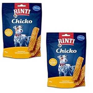 Rinti Chicko Hähnchenstreifen Hundesnacks Doppelpack