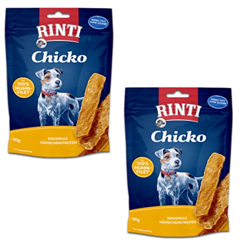 Rinti Chicko Hähnchenstreifen Hundesnacks Doppelpack