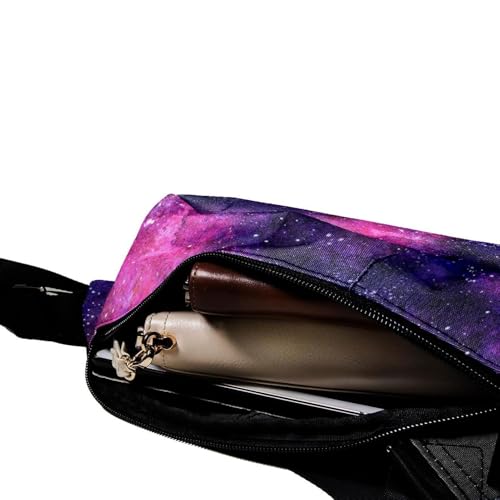 Sac à dos de voyage antivol et compact imprimé nébuleuse cosmique
