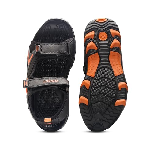 Image of ASIAN Mens VISTARA-26 Casual Sandals with adjustable velcro closure for easy wear with flexible fitting and trendy and stylish looks ideal for everyday use for mens as well as boys