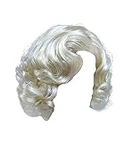 Women Synthetic Wigs 1920s Flapper Girls Marilyn Monroe Halloween Party Cosplay Hair