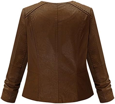 Faux Leather Racer Jackets 