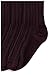 Jefferies Socks Girls 7-16 School Uniform Acrylic Cable Knee High 3 Pair Pack, Burgundy, Large