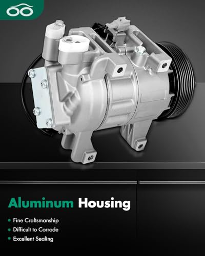 Image of SCITOO AC Compressor for Nissan for Altima 2.5L 2013-2018 | Fast Cooling, Ultra Low Noise (≤72 dB)Air Conditioner Compressor with Clutch, Easy Installation, 926003TA0A 926003TA0B