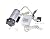 Aquatec 8800 Booster Pump Kit for up to 200 GPD RO Reverse Osmosis Water Filtration System for Both Standard and Manifold Type Systems 8852-2J03-B424 PSW-340 Made in USA