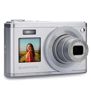 KODAK AgfaPhoto Realishot DC9200 Silver – Compact Digital Camera