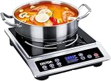 OSTBA Portable Induction Cooktop 1800W, Countertop Induction...