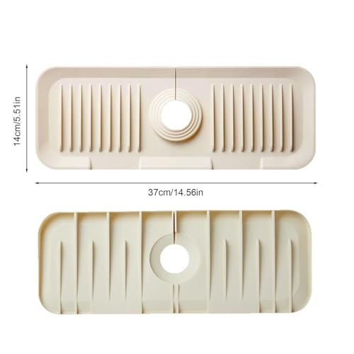 Protector contra salpicaduras para grifo con silicona duradera de alta densidad 7