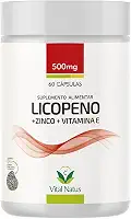 Licopeno + Zinco + Vitamina E - 60 Caps. 500mg Vital Natus