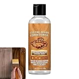 Olio Per Tagliere - Miscela Balsamo Minerale Per Uso Alimentare, Trattamento Del Legno A Rapido Assorbimento Con Barriera Protettiva Contro L'umidità Migliora L'aspetto Della Grana Ideale Per La Cura