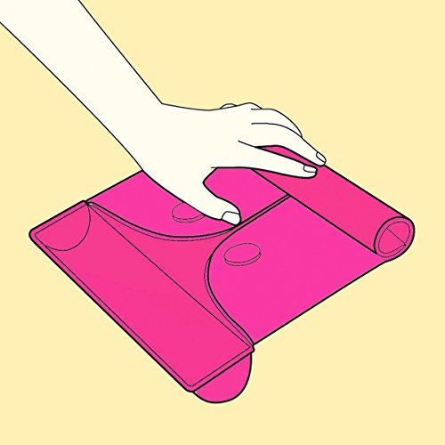 Nuolux Slip Resistant Infant Tiny Diner Table Mat Meal Mat For Baby (Rose) #TOP4