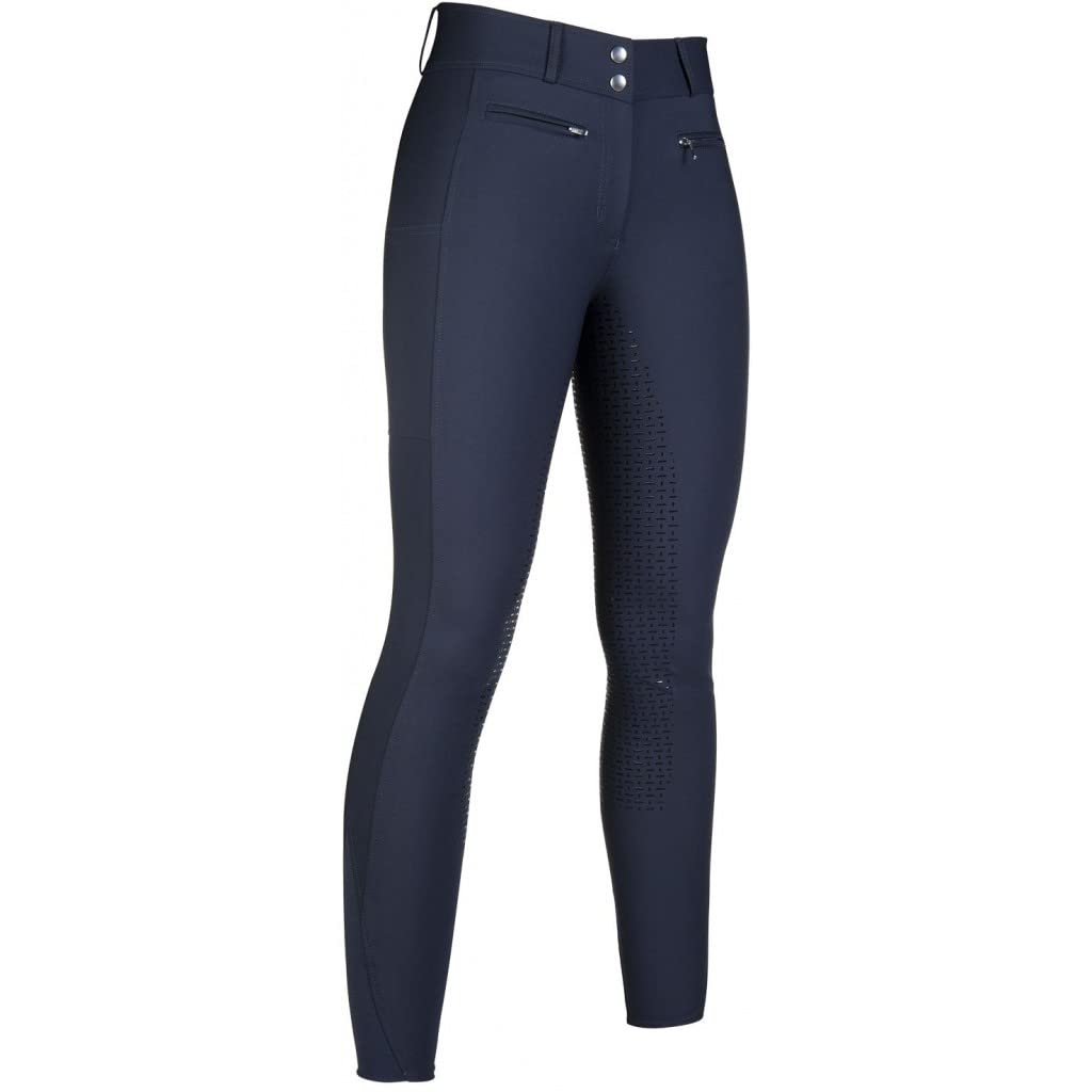 Hkm Women's Liv high Waist Trousers, 6900 Dark Blue, 38