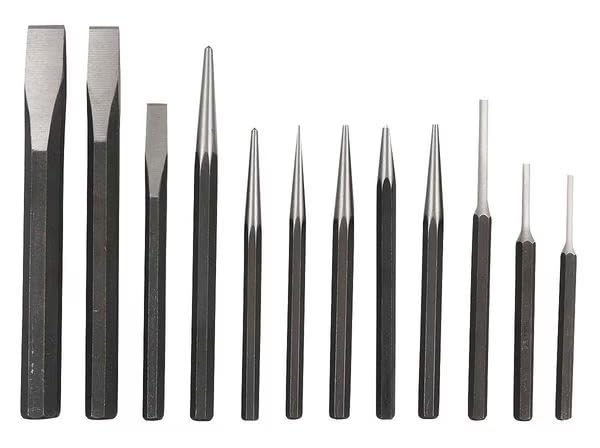 Punch and Chisel Set, 12 Pc