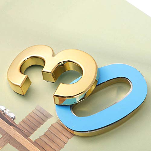 STOBOK Numeri Civici Autoadesivi da 10 Pezzi