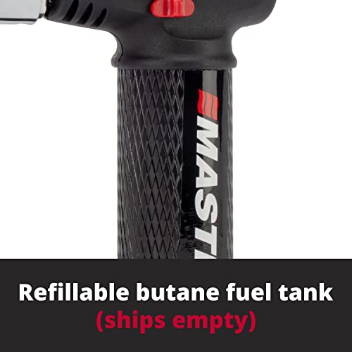 Master Appliance Mt-80K Butane Micro Torch Kit [Butane Torch, Flameless Heat Tool, Soldering Iron & Hot Knife] Hand Held, Refillable With Butane Fuel, Adjustable Flame, Case With Attachments #TOP4