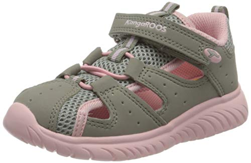 KangaROOS Mädchen Ki-rock Lite Ev Sneaker, Vapor Grey Dusty Rose Mono 2200, 29 EU