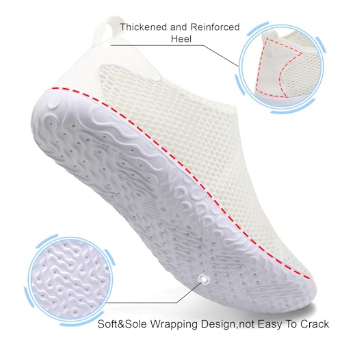 Image of Spesoul Womens and Mens Water Shoes Breathable Quick Dry Soft Barefoot Aqua Socks for Hiking Swim Beach Surf Yoga Sport
