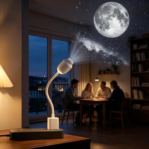 Projecteur de lumière nuit étoilée et lampe d'ambiance portable USB pour le salon