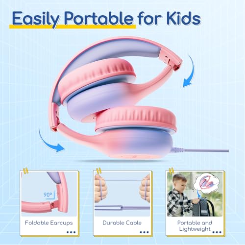 EarFun Kids Headphones Wired with Microphone USB Type C 商品画像8