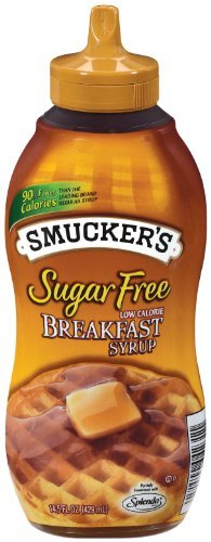 Smucker's Sugar Free Breakfast Syrup, 14.5 Oz (Pack of 6)