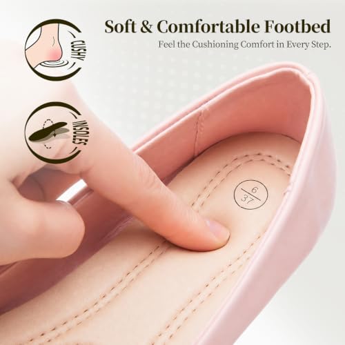 Image of Women's Ballet Flats Shoes Dress Slip on Shoes