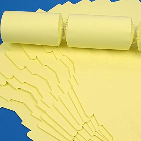 BESPOKE BY CRAFTY CAPERS Pastel Yellow Make & Fill Your Own Recyclable Cracker Craft Kits & Boards Cover