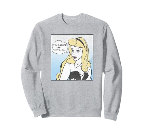 Sweatshirt Disney original pull Aurore vêtement femme vintage imprimé