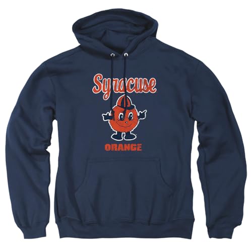 Syracuse University Official Otis Unisex Adult Pull-Over Hoodie,Navy, 3X-Large