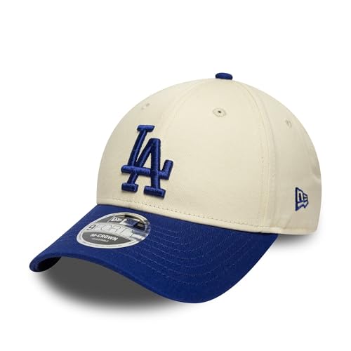 New Era Los Angeles Dodgers MLB Two Tone 9Forty M-Crown Gorra Beige Azul