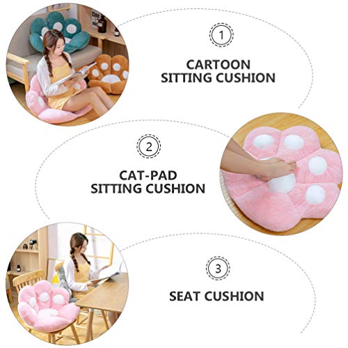 1 Unidade Almofada De Pata De Gato Linda Almofada De Cadeira Almofada De Cadeira Fofa Almofada Anima